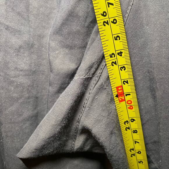 Eileen Fisher Women's size 16 Gray Lightweight Linen Blend Slacks Trousers Pants - Picture 10 of 10